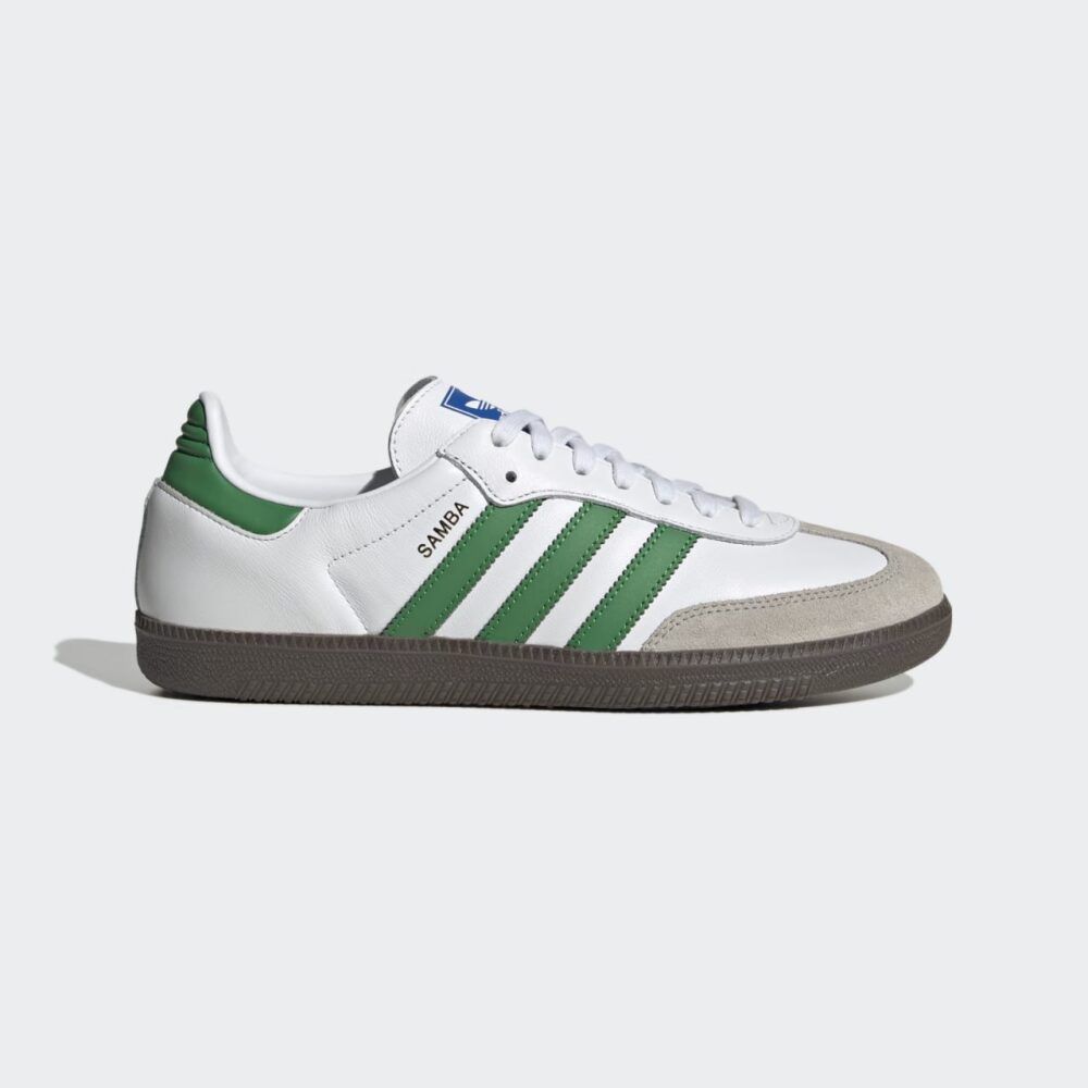 Adidas Samba OG Cloud White Green - Görsel 9