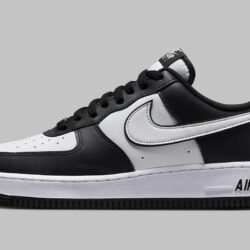 Nike Air Force 1 '07 Low Black White - Görsel 2