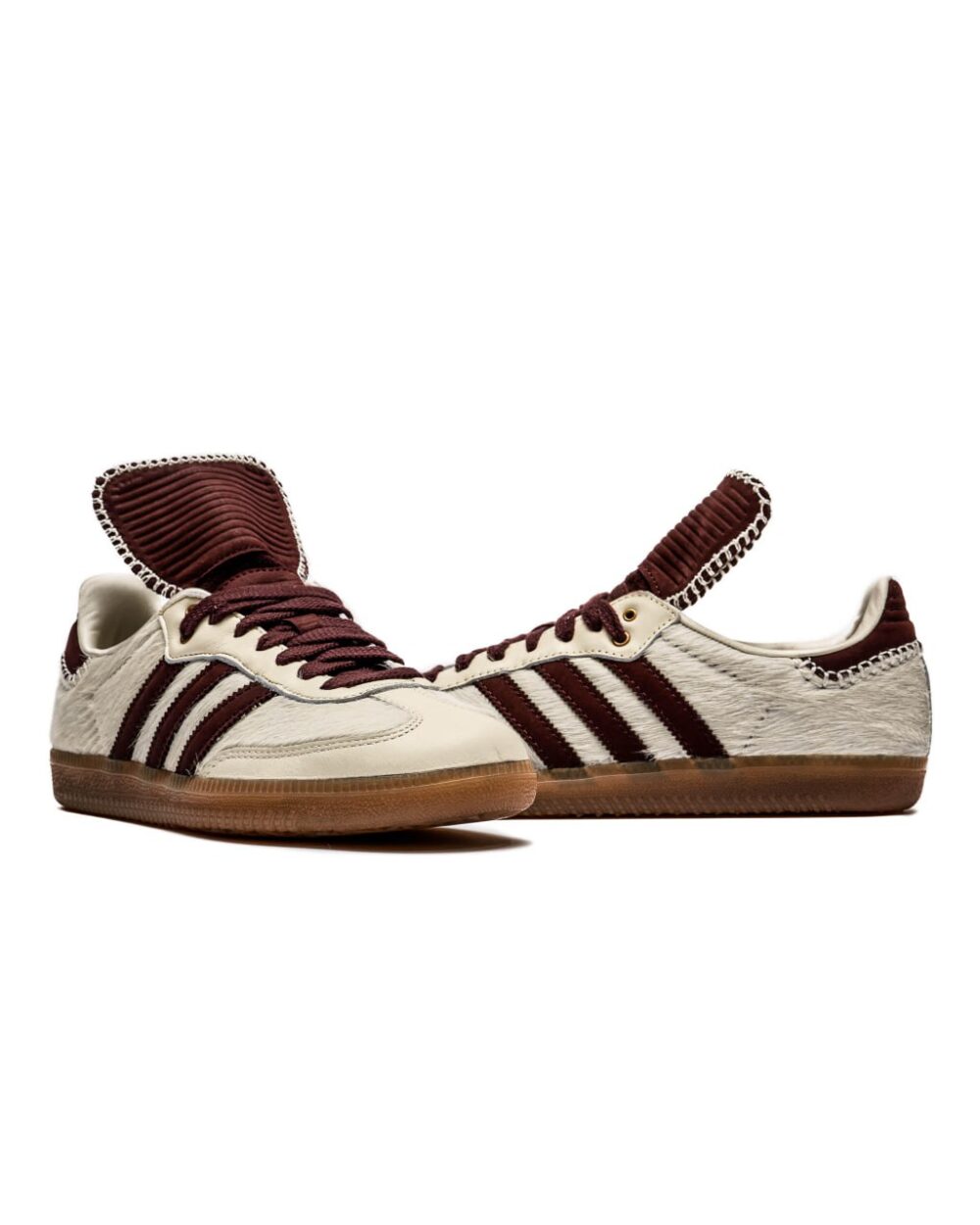 Adidas X Wales Bonner  Samba Pony  Cream White