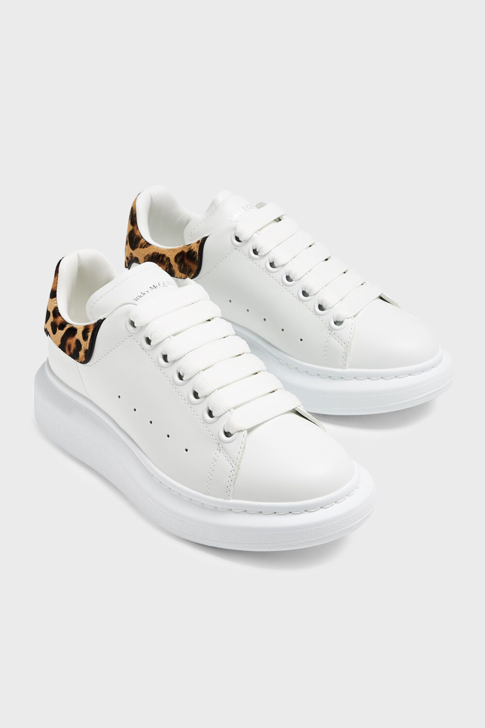 Alexander McQueen Leopar Sneaker - Görsel 3